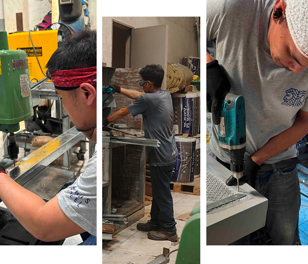 janus steel opc production team working