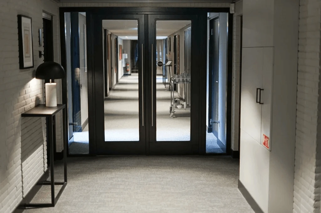 example of a double-leaf door