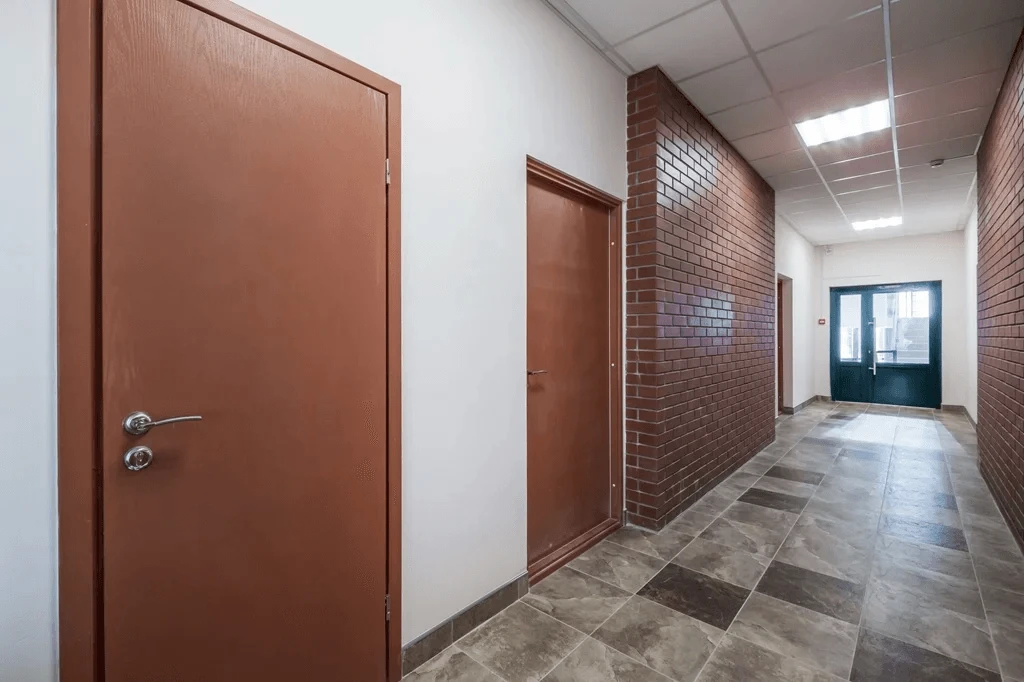 example of wood doors for schools